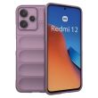 Защитный чехол Deexe Terra Case для Xiaomi Poco M6 Pro 5G / Redmi 12 5G - Light Purple (338511LV)