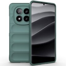 Защитный чехол Deexe Terra Case для Xiaomi Redmi Note 14 Pro Plus - Green: фото 1 из 10