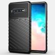 Защитный чехол Deexe Thunder Series для Samsung Galaxy S10 (G973) - Black (216696B)