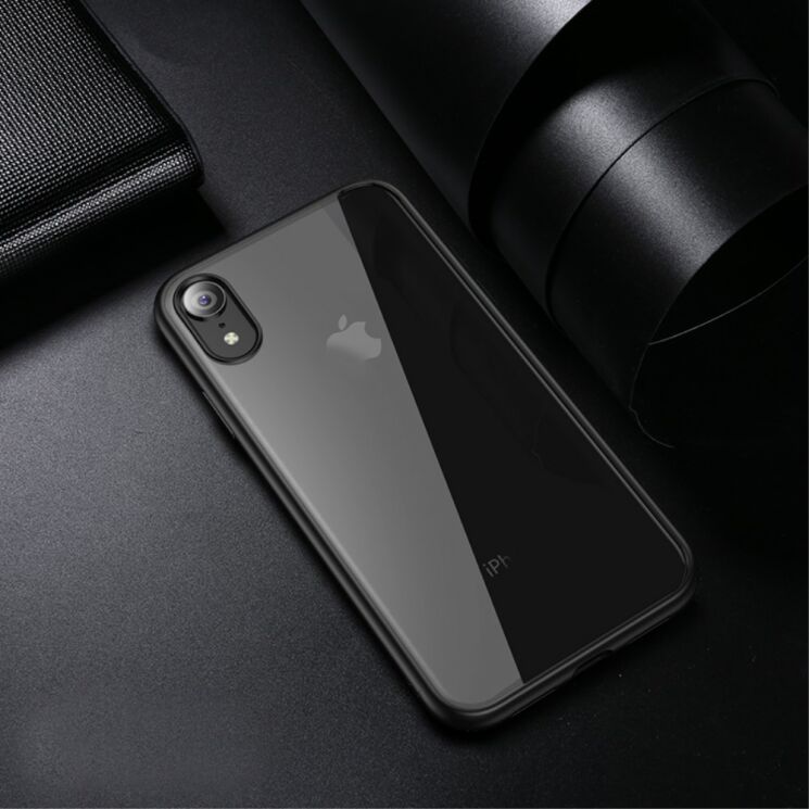 Захисний чохол для IPAKY Clear BackCover Apple iPhone XR - Black: фото 1 з 5