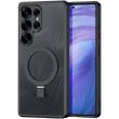 Защитный чехол DUX DUCIS Aimo Mag Series with Folding Stand для Samsung Galaxy S25 Ultra (S938) - Black (372205B)