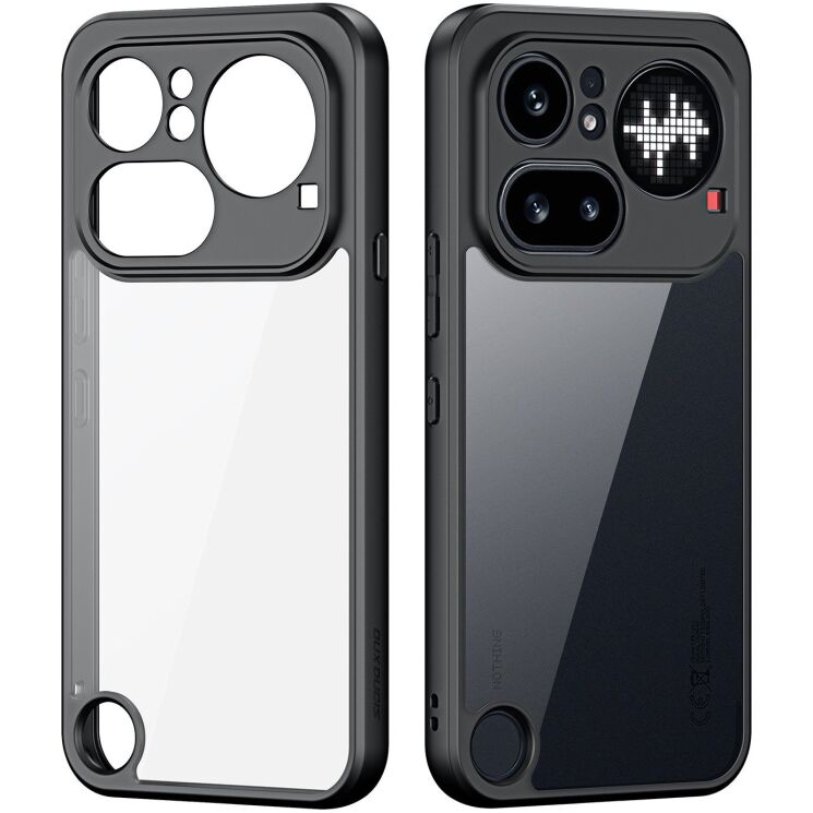 Защитный чехол DUX DUCIS Aimo Series для Nothing Phone (4a) Pro - Black (411401B) Защитный чехол DUX DUCIS Aimo Series для Nothing Phone (4a) Pro - Black: фото 2 из 9