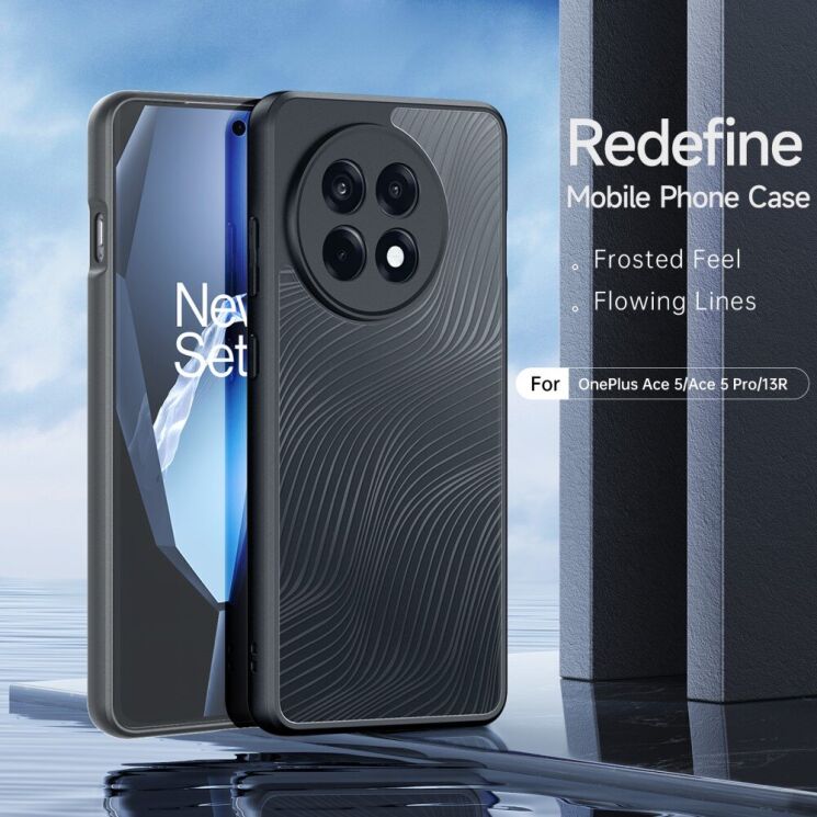 Защитный чехол DUX DUCIS Aimo Series для OnePlus 13R / Ace 5 / Ace 5 Pro - Black: фото 4 из 10