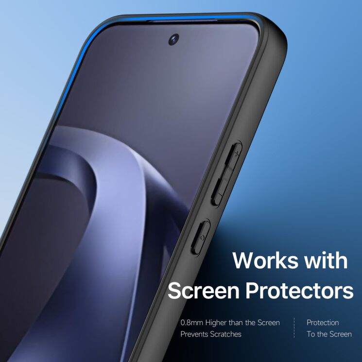 Защитный чехол DUX DUCIS Aimo Series для Xiaomi 17T Pro - Black: фото 7 из 10