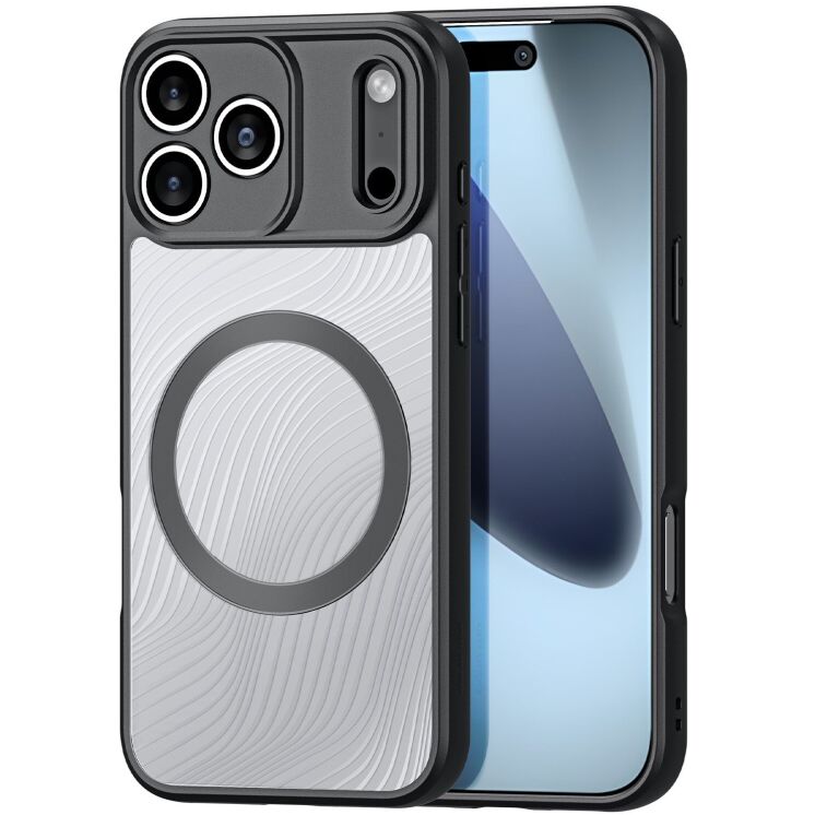 Защитный чехол DUX DUCIS Aimo Series Magnetic (FP) для Apple iPhone 17 Pro Max - Black: фото 1 из 9