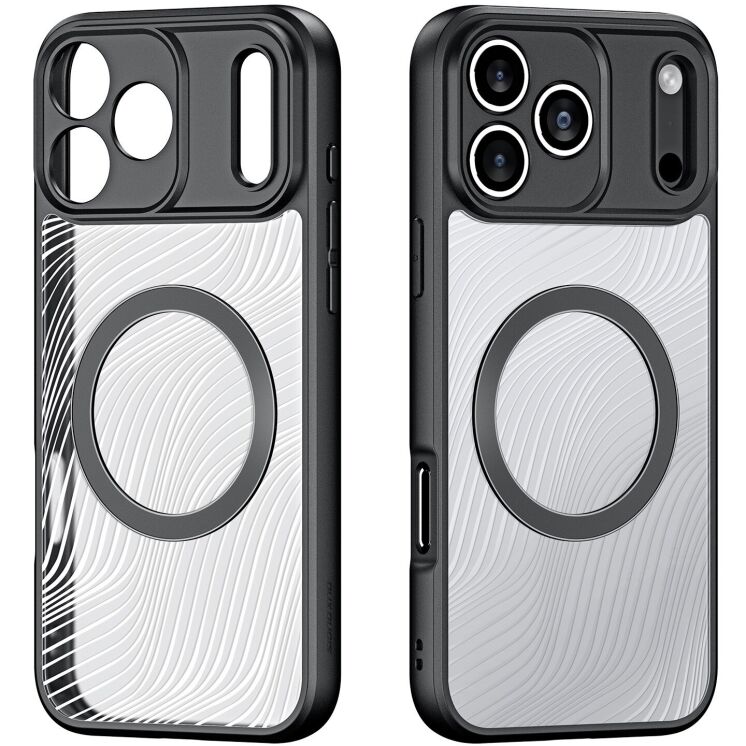 Защитный чехол DUX DUCIS Aimo Series Magnetic (FP) для Apple iPhone 17 Pro Max - Black: фото 2 из 9