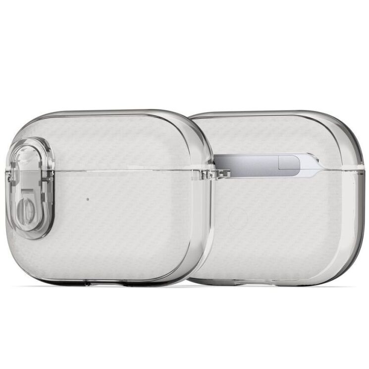 Защитный чехол DUX DUCIS PECK Series для Apple AirPods Pro - Grey: фото 2 из 19