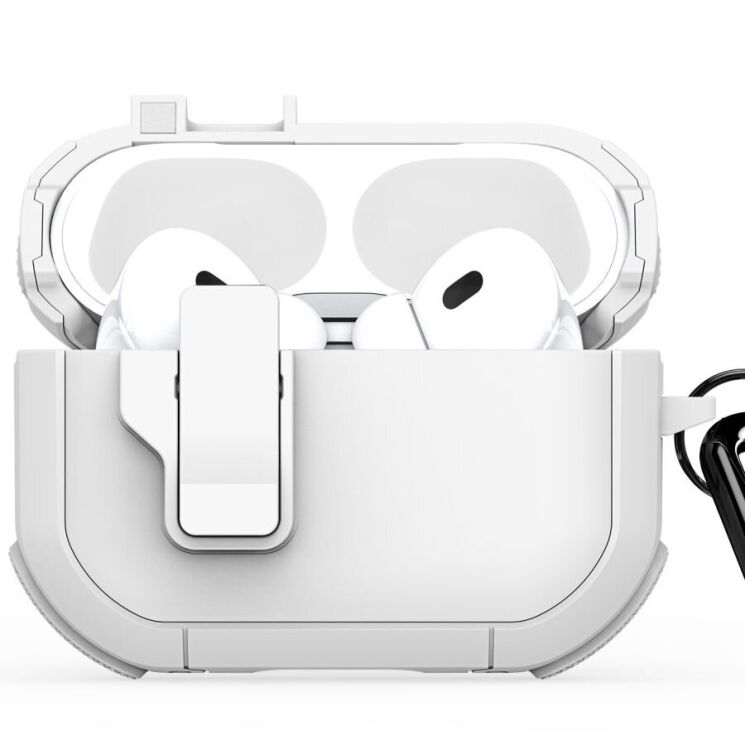 Защитный чехол DUX DUCIS PECP Series для Apple AirPods Pro 2 - White: фото 2 из 10