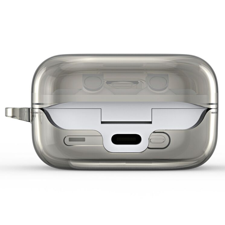 Захисний чохол Dux Ducis Seci Series для Samsung Galaxy Buds 4 / Buds 4 Pro - Transparent Black: фото 3 з 11