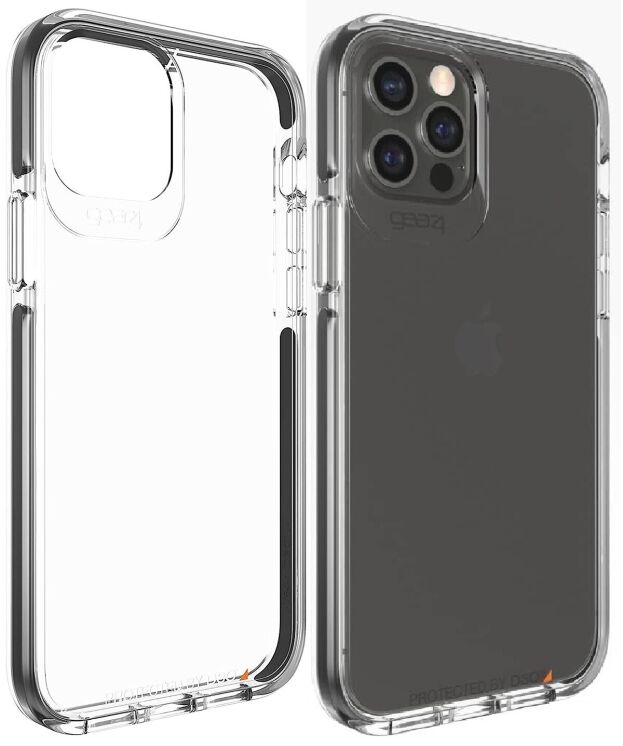 Защитный чехол Gear4 Piccadilly для Apple iPhone 12 / 12 Pro - Black: фото 1 из 4