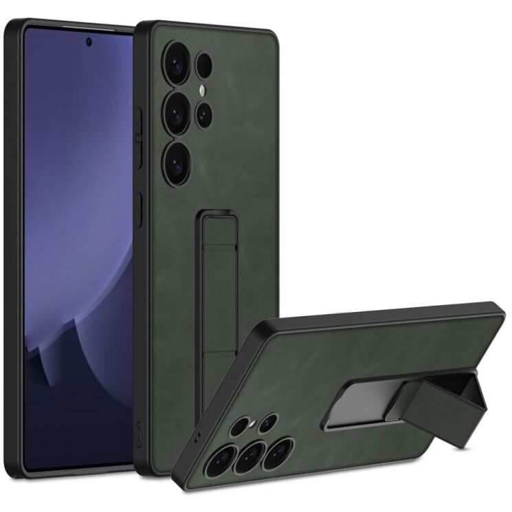 Защитный чехол GKK Busines для Samsung Galaxy S25 Ultra (S938) - Green: фото 1 из 8