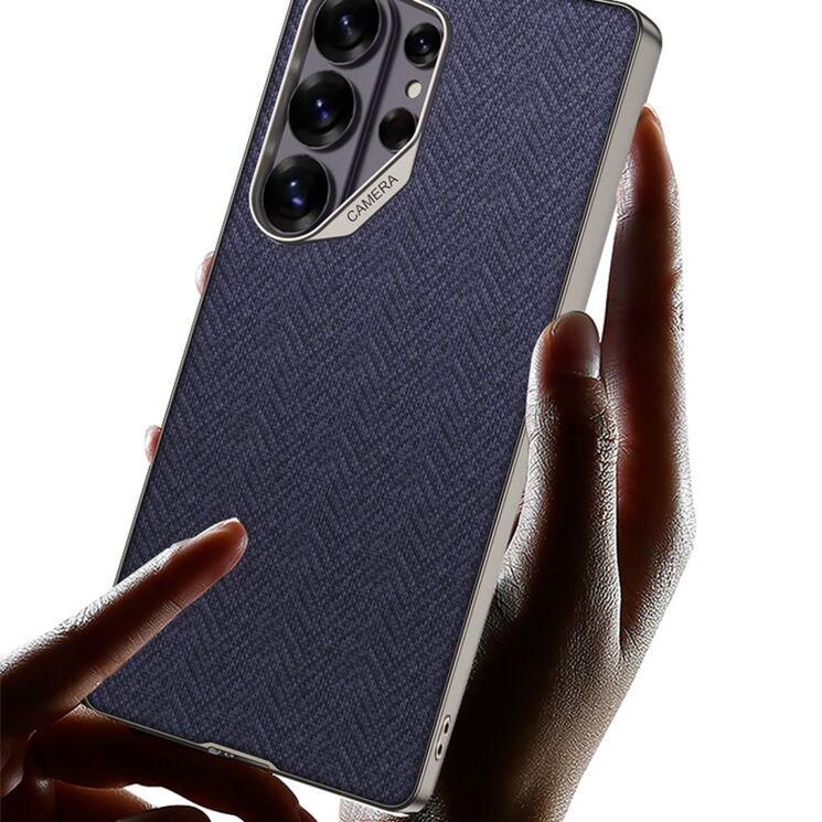 Защитный чехол GKK Fabric для Samsung Galaxy S26 Ultra - Brown: фото 6 из 8