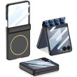 Защитный чехол GKK Magnetic Shell для Samsung Galaxy Flip 7 - Black (383950B)