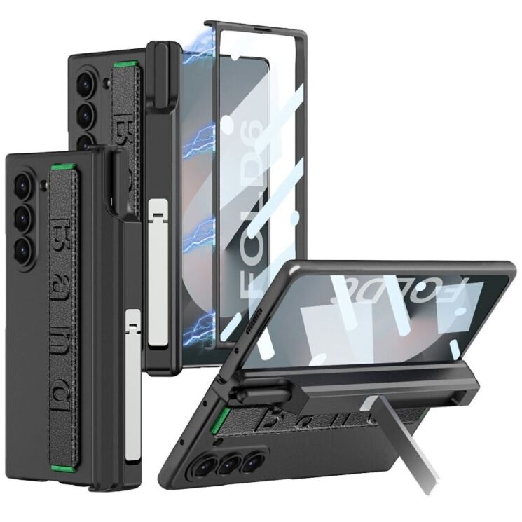 Защитный чехол GKK Standing Case для Samsung Galaxy Fold 6 - Black: фото 1 из 9
