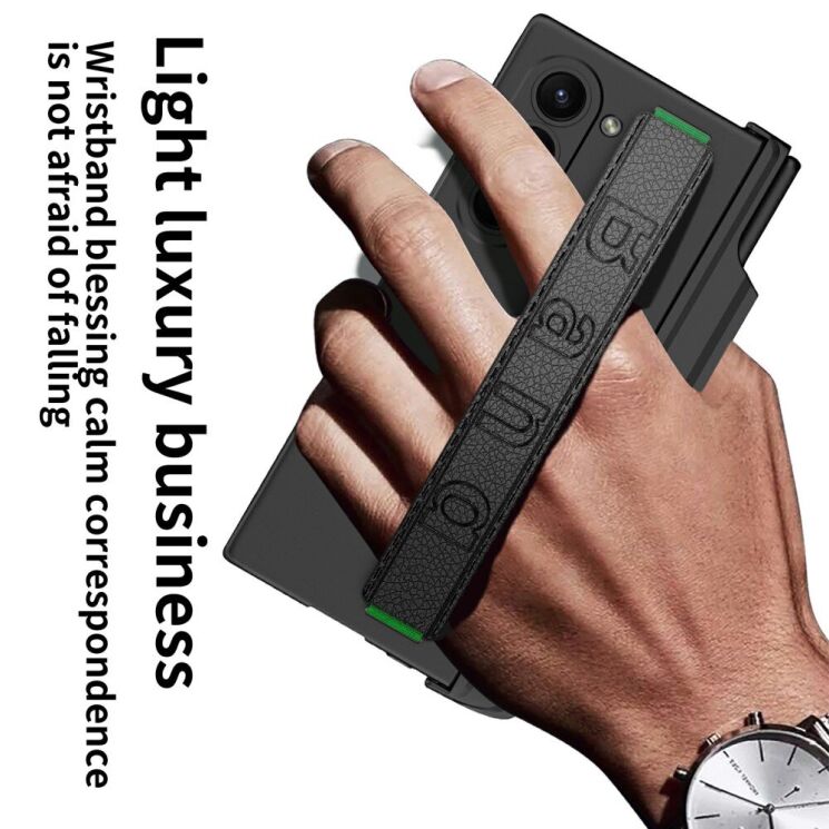Защитный чехол GKK Standing Case для Samsung Galaxy Fold 6 - Grey: фото 8 из 9