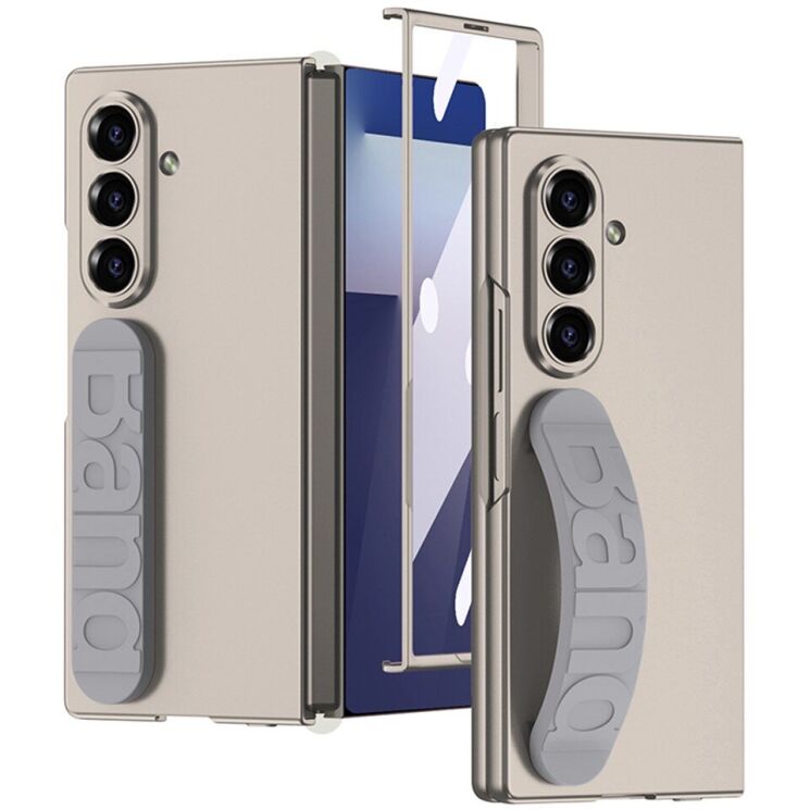 Защитный чехол GKK Wristband Case (FF) для Samsung Galaxy Fold 7 - Titanium Grey: фото 1 из 9
