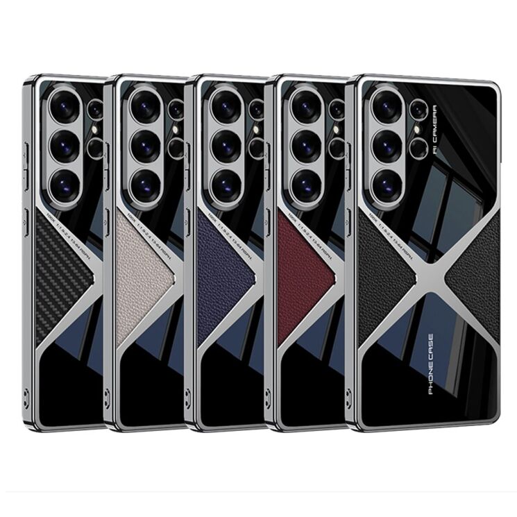 Защитный чехол GKK X Shape для Samsung Galaxy S26 Ultra - Black: фото 8 из 8