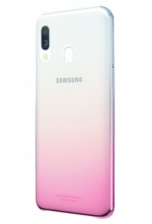 Защитный чехол Gradation Cover для Samsung Galaxy A40 (A405) EF-AA405CPEGRU - Pink: фото 3 из 5