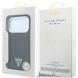 Захисний чохол Guess Grained Triangle Logo MagSafe для iPhone 18 Pro Max / 17 Pro Max (GUHMP18XPGSMTLSK) - Black (423957B). Фото 7 з 7