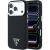 Захисний чохол Guess Grained Triangle Logo MagSafe для iPhone 18 Pro Max / 17 Pro Max (GUHMP18XPGSMTLSK) - Black: фото 1 з 7