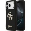 Защитный чехол Guess Silicone Big 4G Script для iPhone 17 Pro (GUHCP17LSC4GSMK) - Black (403272B)