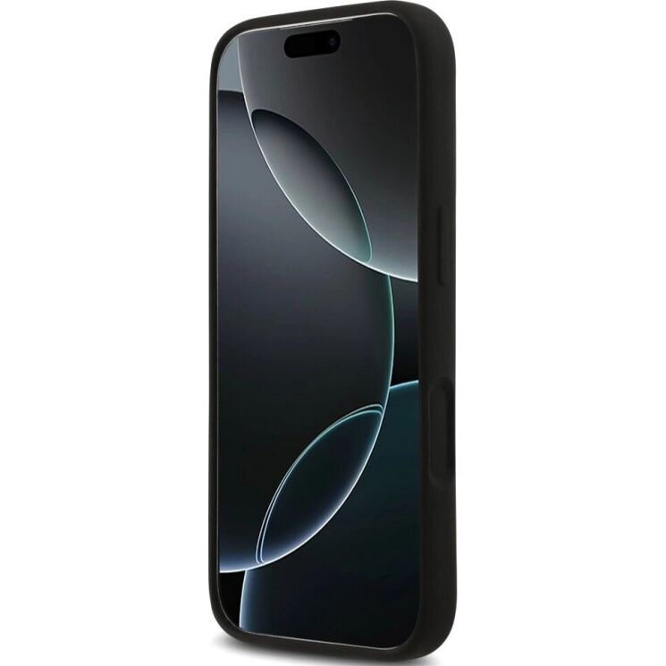 Защитный чехол Guess Silicone Big 4G Script для iPhone 17 Pro (GUHCP17LSC4GSMK) - Black: фото 5 из 8