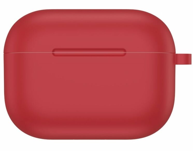 Захисний чохол HAT PRINCE   Silicone Protective Case для Apple AirPods Pro - Red: фото 1 з 3