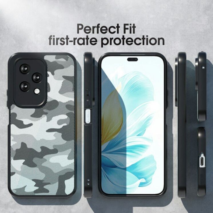 Захисний чохол IBMRS Military для Honor 200 Lite - Artistic Camouflage: фото 2 з 6