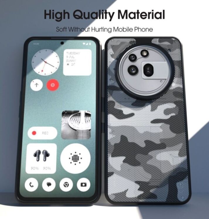 Защитный чехол IBMRS Military для Nothing Phone (3a) Pro - Artistic Camouflage: фото 6 из 7