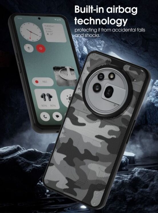 Защитный чехол IBMRS Military для Nothing Phone (3a) Pro - Artistic Camouflage: фото 7 из 7