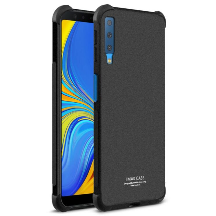 Защитный чехол IMAK Airbag MAX Case для Samsung Galaxy A7 2018 (A750) - Matte Black: фото 1 из 12