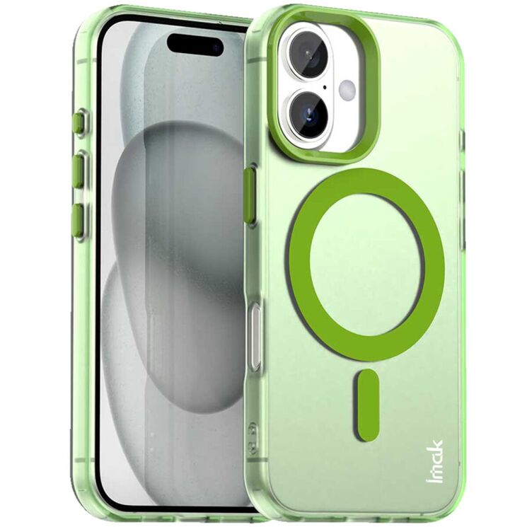 Захисний чохол IMAK Candy Series Magnetic для Apple iPhone 17 - Green: фото 1 з 6