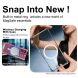 Захисний чохол IMAK Space Shield MagSafe для Motorola Edge 50 Fusion - Transparent (354263T). Фото 5 з 10