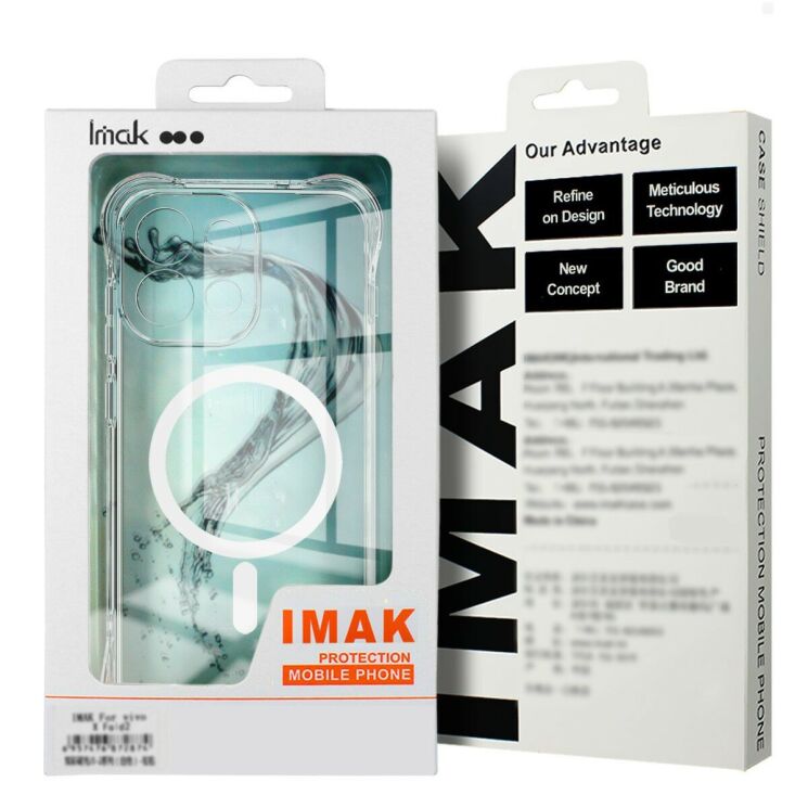 Захисний чохол IMAK Space Shield MagSafe для OnePlus 15T - Transparent: фото 10 з 10