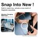 Захисний чохол IMAK Space Shield MagSafe для Samsung Galaxy S26 Ultra (S948) - Transparent (408535T). Фото 5 з 10
