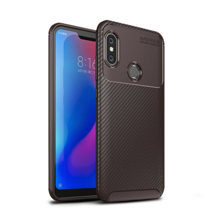 Защитный чехол IPAKY Fusion для Xiaomi Redmi 6 Pro / Mi A2 Lite - Brown: фото 1 из 11