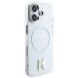 Защитный чехол Karl Lagerfeld IML K Head Logo MagSafe для iPhone 17 (KLHMP17S5HTMKHDH) - Clear (407726C). Фото 4 из 8