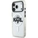 Защитный чехол Karl Lagerfeld IML Karl Sketch Logo MagSafe для iPhone 17 Pro (KLHMP17LHGKIGKBT) - Clear (403277C). Фото 3 из 8