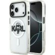 Защитный чехол Karl Lagerfeld IML Karl Sketch Logo MagSafe для iPhone 17 Pro (KLHMP17LHGKIGKBT) - Clear (403277C)