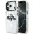 Защитный чехол Karl Lagerfeld IML Karl Sketch Logo MagSafe для iPhone 17 Pro (KLHMP17LHGKIGKBT) - Clear: фото 1 из 8