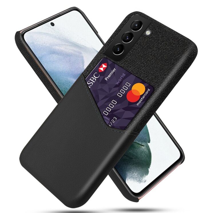 Защитный чехол KSQ Business Pocket для Samsung Galaxy S21 FE (G990) - Black: фото 1 из 4