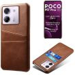 Защитный чехол KSQ Pocket Case для Xiaomi Poco M7 Pro - Brown (374441Z)
