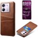 Защитный чехол KSQ Pocket Case для Xiaomi Poco M7 Pro - Brown (374441Z). Фото 1 из 5