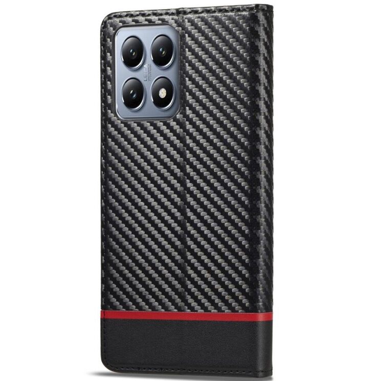 Защитный чехол LC.IMEEKE Carbon Fiber для Xiaomi 14T - Horizontal Stripe: фото 5 из 11