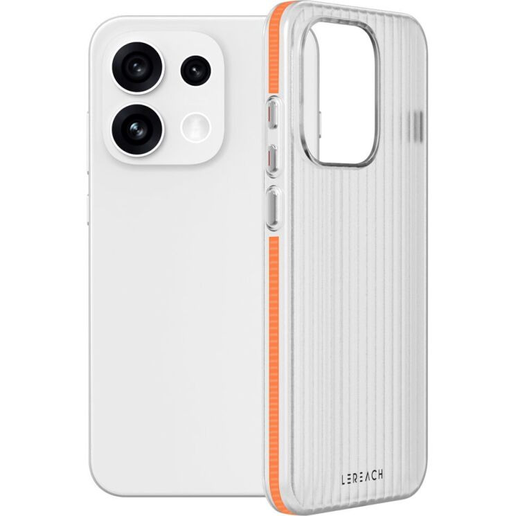 Защитный чехол LEREACH TOC Series для OPPO Reno 16 / 16 Pro - Orange: фото 1 из 10