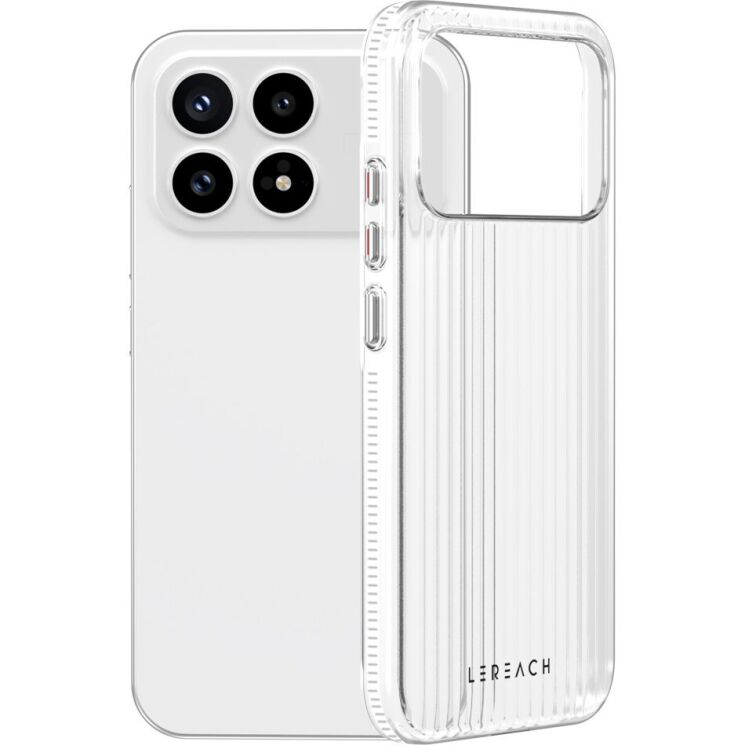 Защитный чехол LEREACH TOC Series для Xiaomi Poco F8 Pro - White: фото 5 из 10
