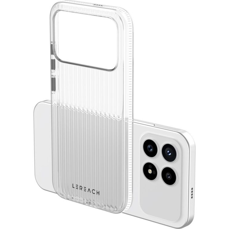 Защитный чехол LEREACH TOC Series для Xiaomi Poco F8 Pro - White: фото 4 из 10