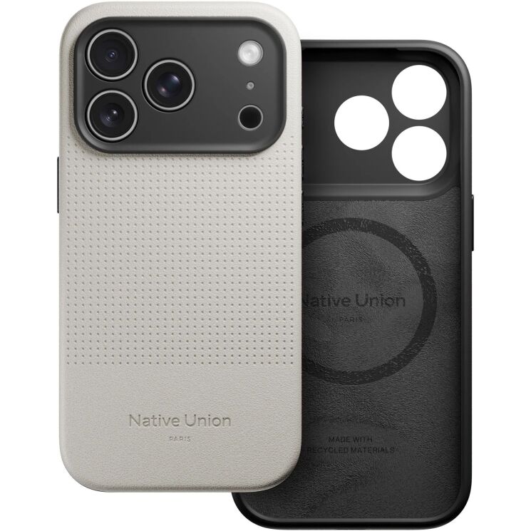 Защитный чехол Native Union Active для iPhone 17 Pro (ACTCSE-SAN-NP25P) - Sandstone: фото 1 из 15