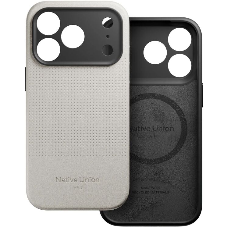 Защитный чехол Native Union Active для iPhone 17 Pro (ACTCSE-SAN-NP25P) - Sandstone: фото 3 из 15