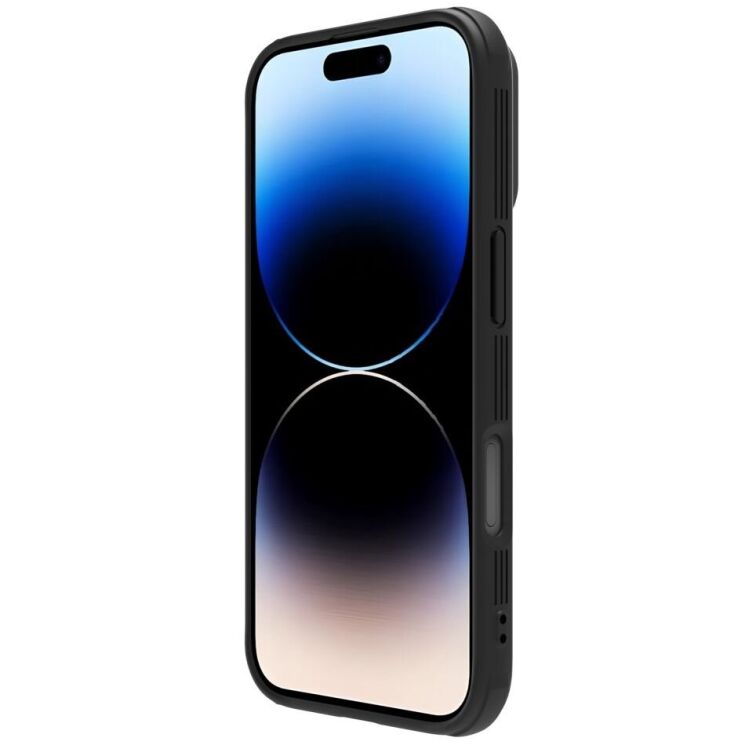 Защитный чехол NILLKIN CamShield Pro Magnetic для Apple iPhone 16 Plus - Black: фото 4 из 18